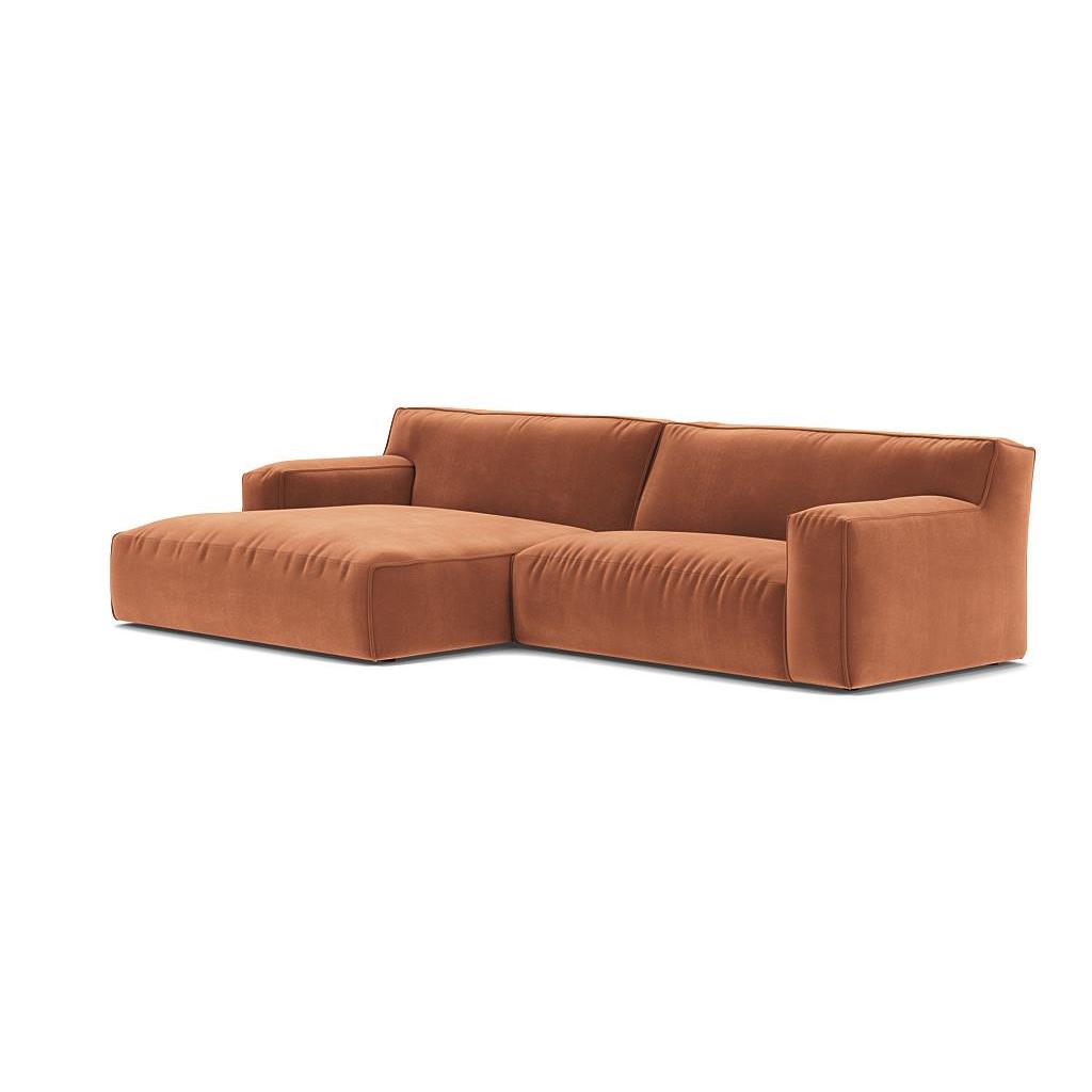 FÉST Clay bank met longchair links Royal 160 magnolia wonenmetlef nl