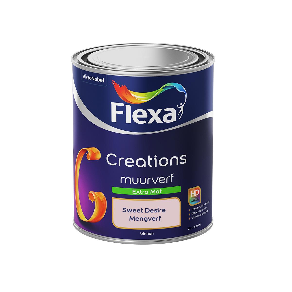 Flexa Creations Muurverf Extra Mat Sweet Desire 1 Liter Kopen