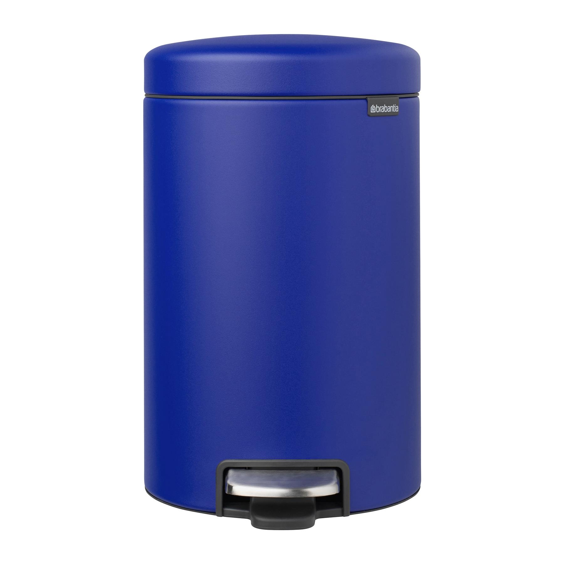 Brabantia NewIcon Pedaalemmer 12 Liter Mineral Powerful Blue Kopen