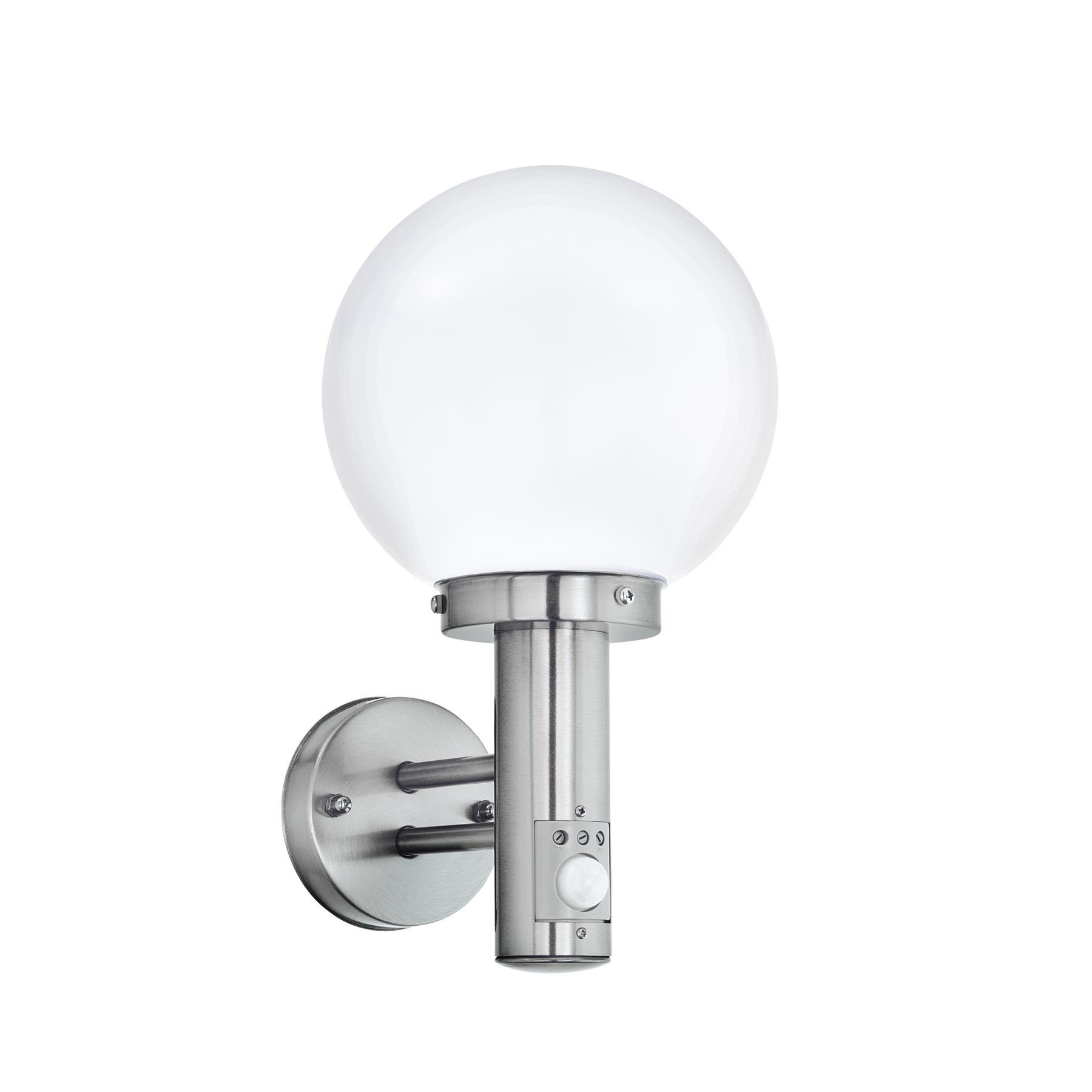 Eglo Nisia Buitenverlichting Wandlamp Met Sensor Rvs Kopen Shop