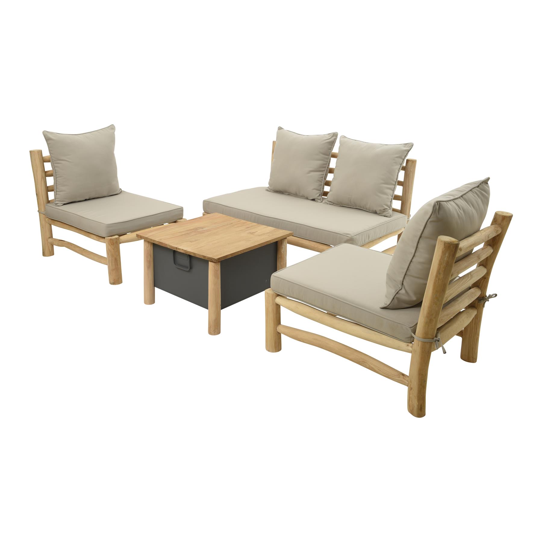 Outdoor Living By Decoris Havana Loungeset Kopen Shop Bij FonQ