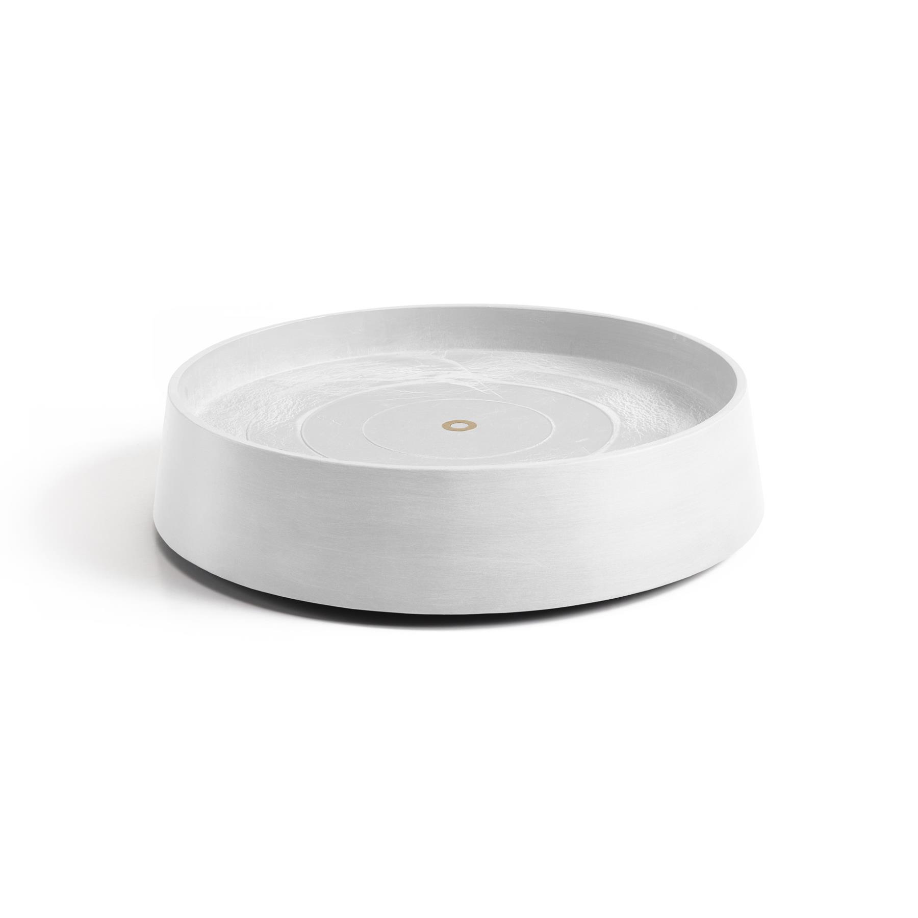 Ecopots Saucer Wheels Oslo Pure White Kopen Shop Bij FonQ