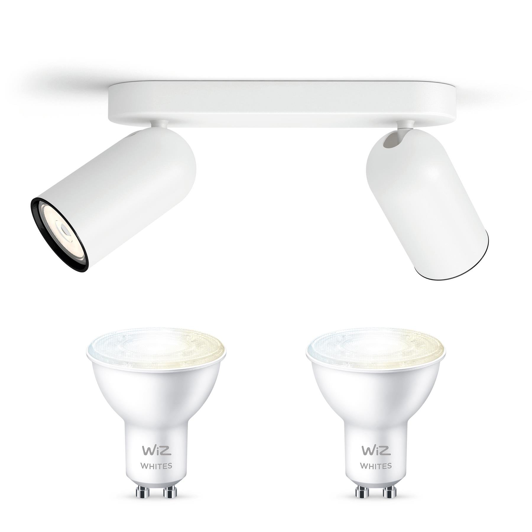 Philips Myliving Pongee Opbouwspot Wit Lichtpunten Incl Wiz Gu