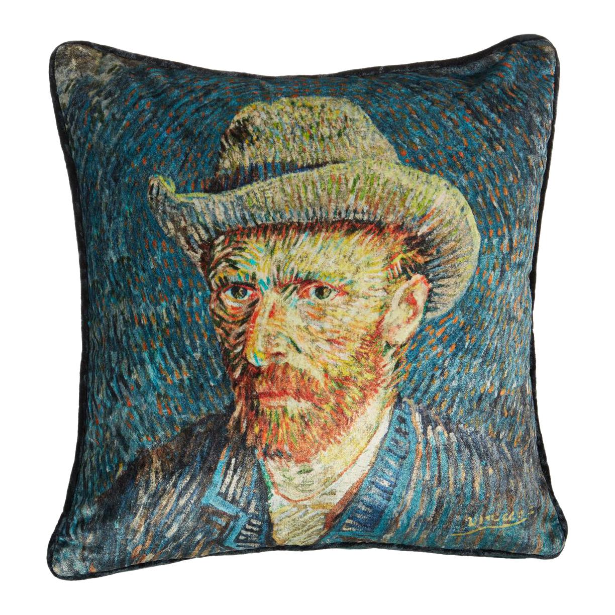 Beddinghouse X Van Gogh Museum Van Gogh Sierkussen 45 X 45 Cm Blauw