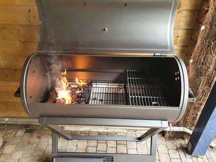 Boretti Houtskoolbarbecue B 105 x 54 cm Shop bij fonQ!
