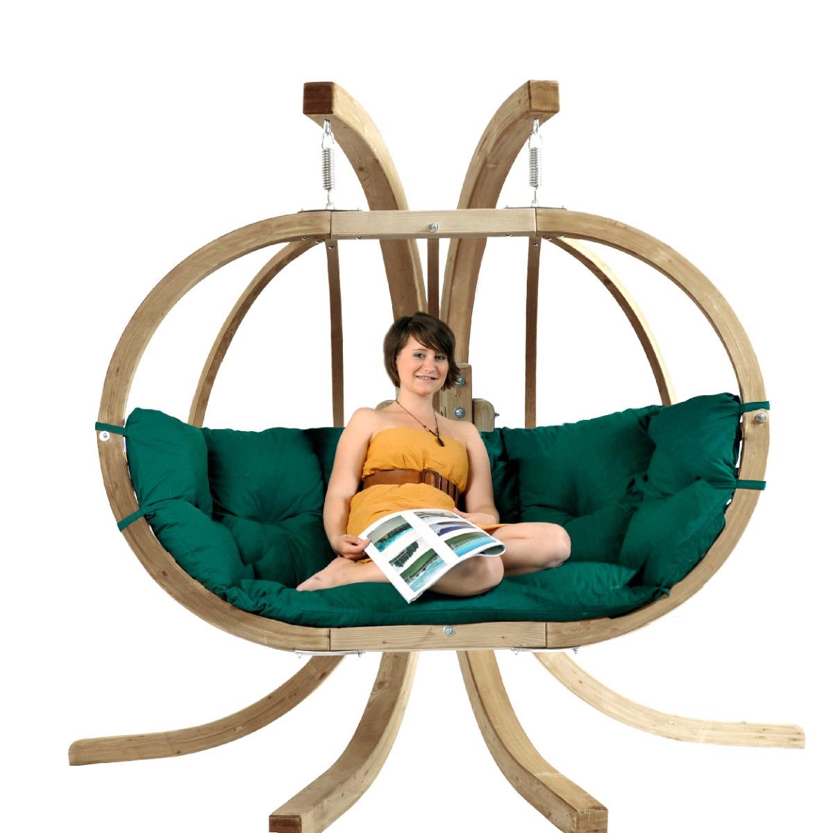micro Giftig wijsvinger Amazonas Globo Royal Chair - Hangstoel 2-Personen - Inclusief kopen? Shop  bij fonQ!