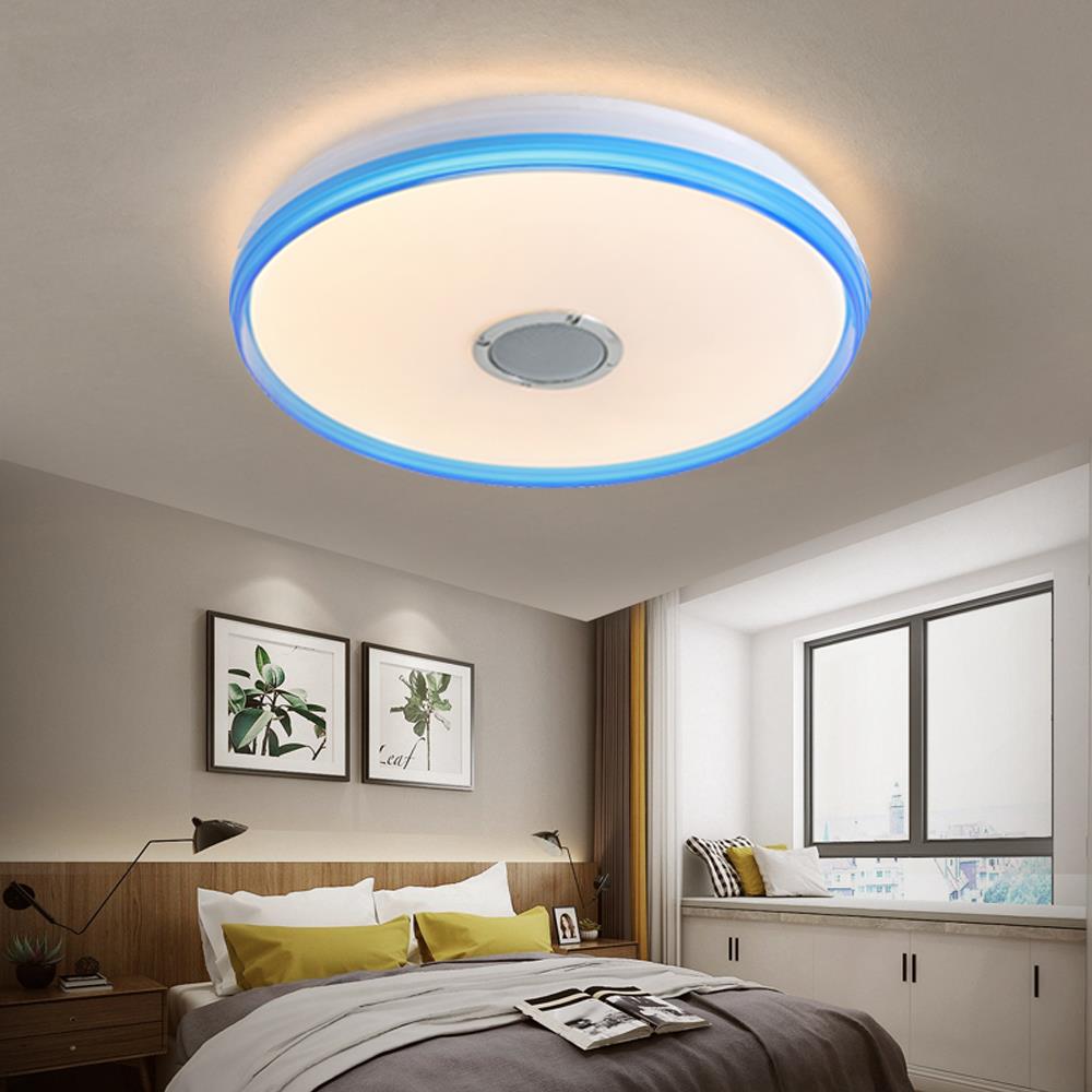 Lengtegraad garen Opnieuw schieten Furnilux - 36W LED plafondlamp met bluetooth speaker dimbaar kopen? Shop  bij fonQ!