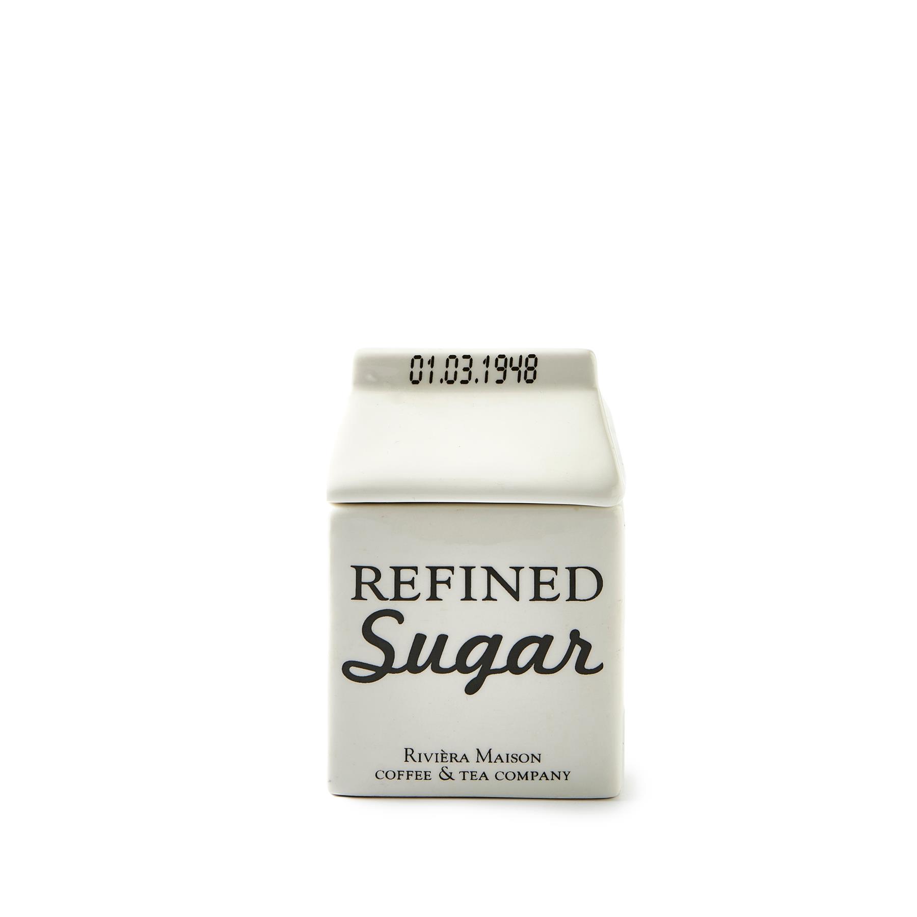 Riviera Maison Carton Jar Sugar + Carton Jar Milk (set) kopen? Shop bij  !