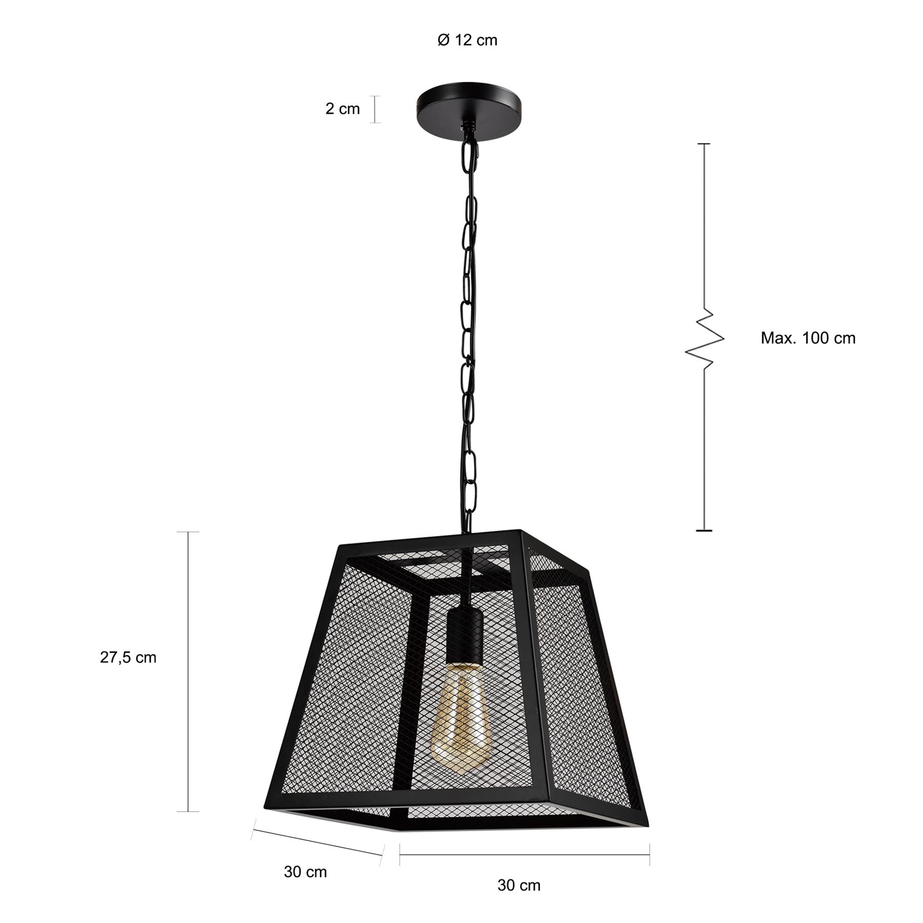 ader Koor Opstand QUVIO Hanglamp vierkant zwart - QUV5112L-BLACK kopen? shop bij vtwonen by  fonQ!