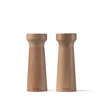 Amefa 2 Pc Pepper&salt Mills Set Wood Modern online kopen