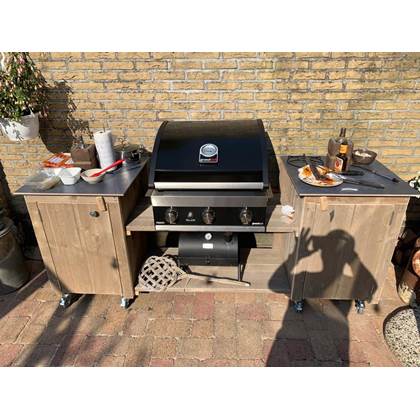 GrandHall Premium GT3 Built In kopen? shop bij fonQ! Grandhall Premium GT3 Built In Dé BBQ winkel van Nederland