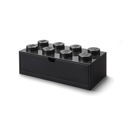 LEGO® Brick 8 Opbergbox Met Lade - Zwart