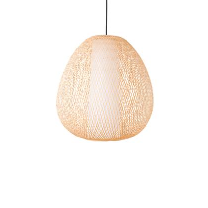 Ay Illuminate - Twiggy Egg - Hanglamp - Bamboe - Naturel - Ø60 H:60
