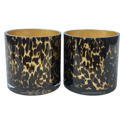 Vase The World Celtic Cheetah Waxinelichthouder 2 st. online kopen
