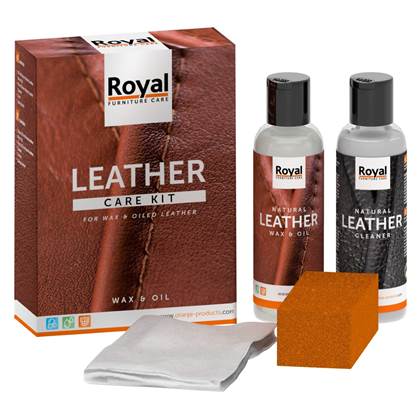 Oranje Furniture Care Leather Care Kit - Wax & Oil