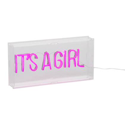 Childhome It's a Girl Neon Lamp