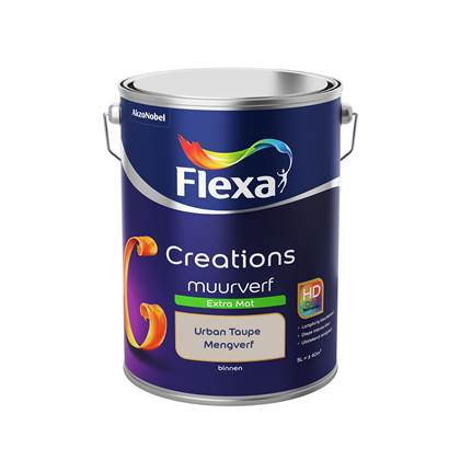 Flexa Superieure kwaliteit muurverf met langdurig kleurbehoud, diepe intense kleur, extra matte afwerking, uitstekende dekking en schrobvast, dus erg goed reinigbaar!
