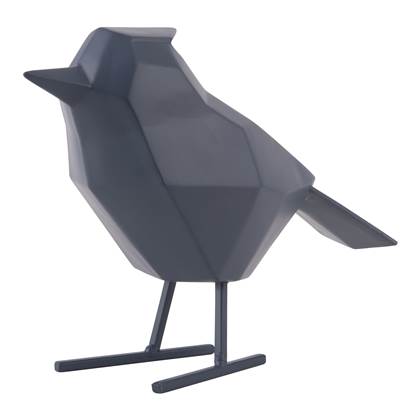 present time Bird Decoratief Object - Blauw