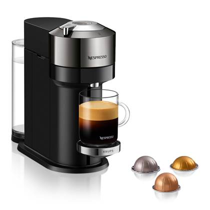 Krups Nespresso koffieapparaat Vertuo Next XN910C(Chrome ) online kopen