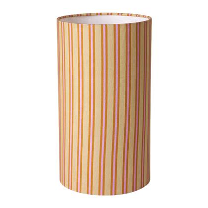 HKliving Lampenkap printed cylinder stripesø22 cm online kopen