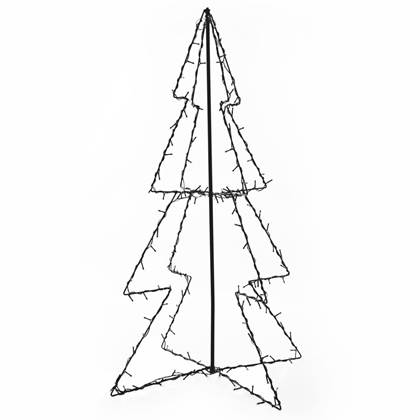 vidaXL Kerstboom kegel 160 LED's binnen en 78x120 cm kopen? Shop bij fonQ.be!