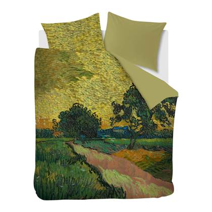 Beddinghouse x Van Gogh Museum Evening Twilight Dekbedovertrek 200 x 200/220 cm - Oker
