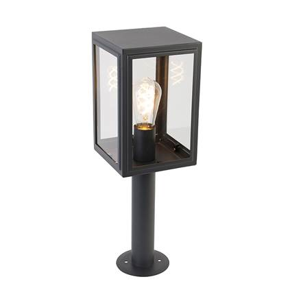 Buitenlamp Sutton paal 50cm donkergrijs