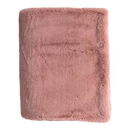 Linen and More Portland Plaid - Pink - H 130 x B 200 cm