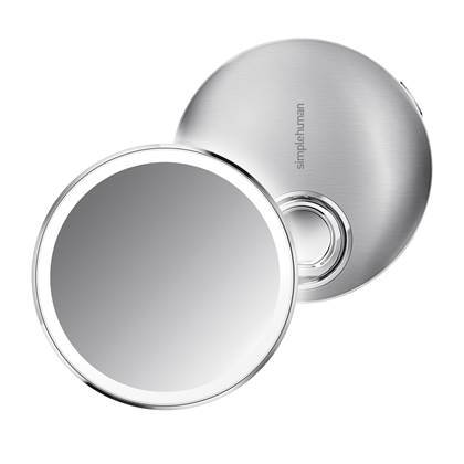Simplehuman Sensor Cosmeticaspiegel - Zilver