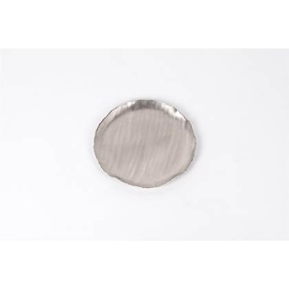 Rasteli Schaal Aluminium Zilver D 27 cm H 2 cm