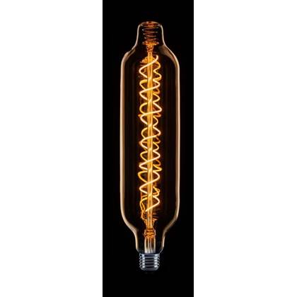 Buis XXL Filament spiraal LED 8w E27 240v 2200k dimbaar goud