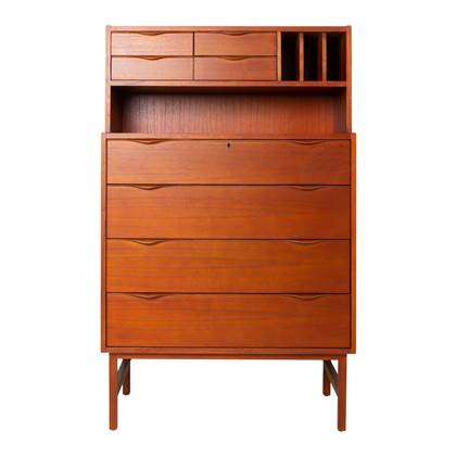 HKliving Wooden Secretaire - stained
