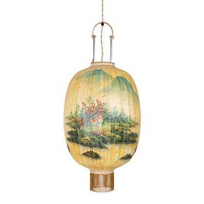 HKliving Traditional Lantern Hanglamp - Landscape