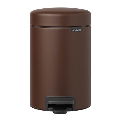 Brabantia NewIcon Pedaalemmer 3 Liter - Mineral Cosy Brown