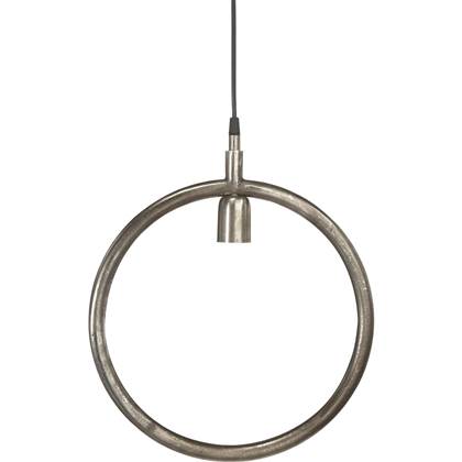PR Home - Hanglamp Circle Zilver 35 cm