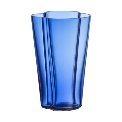 Iittala Alvar Aalto Vaas H 22 cm Ultramarine Blue online kopen
