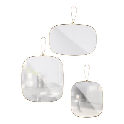 BePureHome Glass Spiegel Set van 3 online kopen