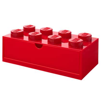LEGO® Brick 8 Opbergbox Met Lade - Rood