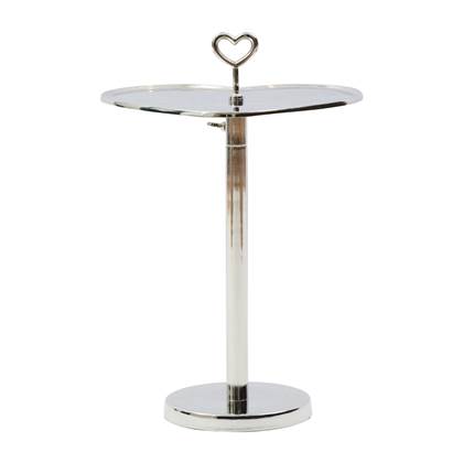 Riviera Maison Lovely Heart Adjustable End Table - 44.0x28.0x39.0 cm