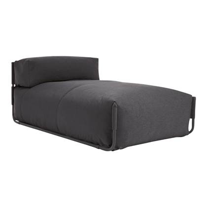 Kave Home Square Lounger - Donkergroen - D 165 x B 101 x H 65 cm