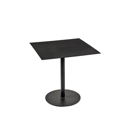 Serax Bistro tafel vierkant 78 x 78 cm - zwart