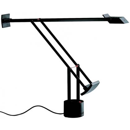 Artemide Tizio bureaulamp retrofit zwart