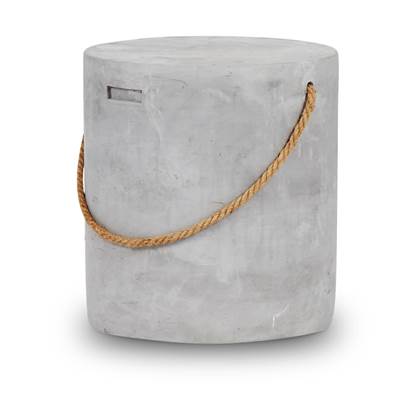 Lisomme Storm betonlook krukje - Ø37 x 40 cm