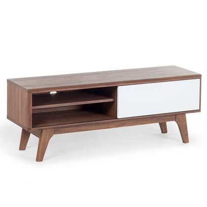 Dressoir bruin-wit sideboard lowboard kast TV-meubel BUFFALO