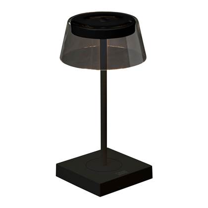 Konstmide Scilla Tafellamp - 27 cm - Mat zwart