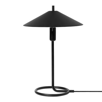 Ferm Living Filo Tafellamp - Black/Black