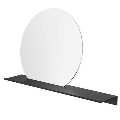 Geesa Planchet met Spiegel 60 cm - Zwart