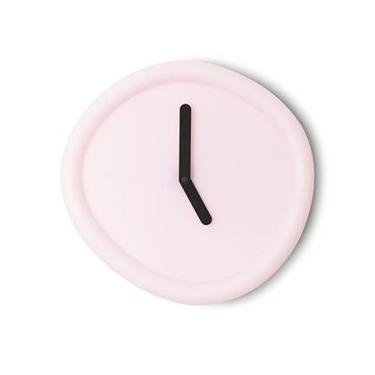 Werkwaardig Round Clock - Babypink