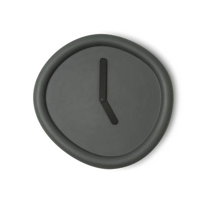 Werkwaardig Round Clock - Deepgreen