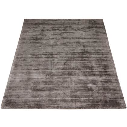 Veer Carpets - Karpet Viscose Dark Grey 200 x 280 cm